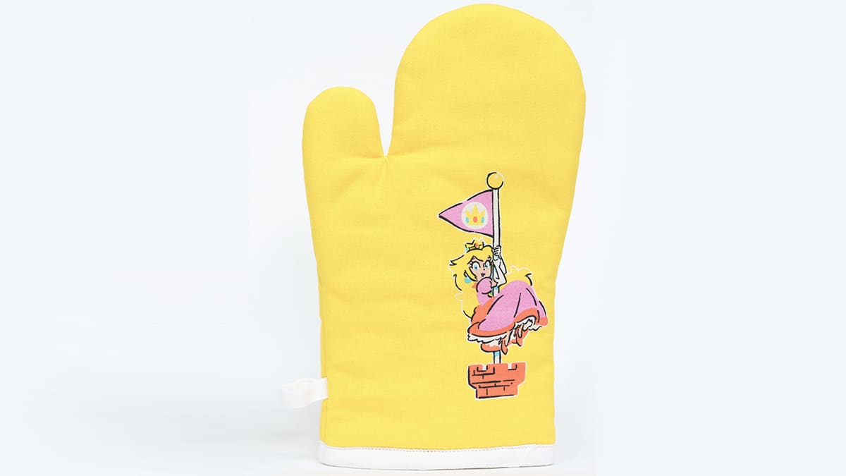 Super Mario™ Home Collection - Hot Pad and Oven Mitt Set (Peach) 2